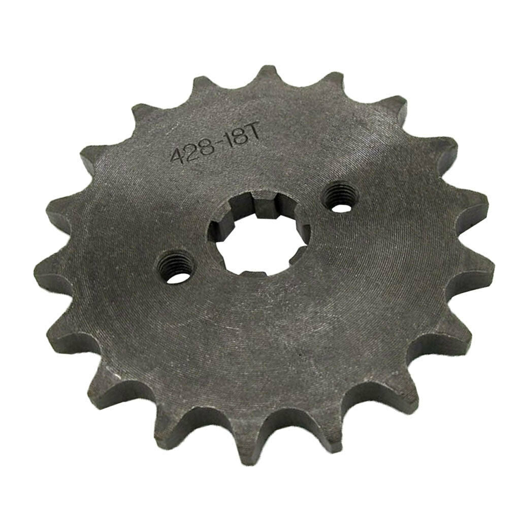 18T Teeth 17mm 428 Chain Front Sprocket Cog for Pit Quad Dirt Bike