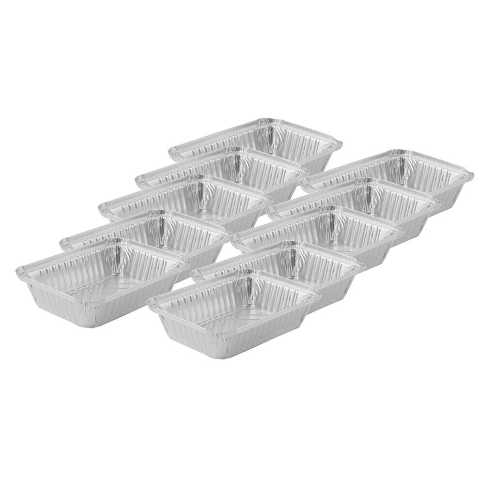 20Pcs 2200ml Aluminum Foil Grill Drip Pans for BBQ Weber Grills Cooking