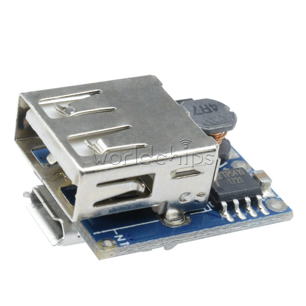 USB Li-Po 18650 5V 1A Lithium Battery Protection Boost Step up Charger Board