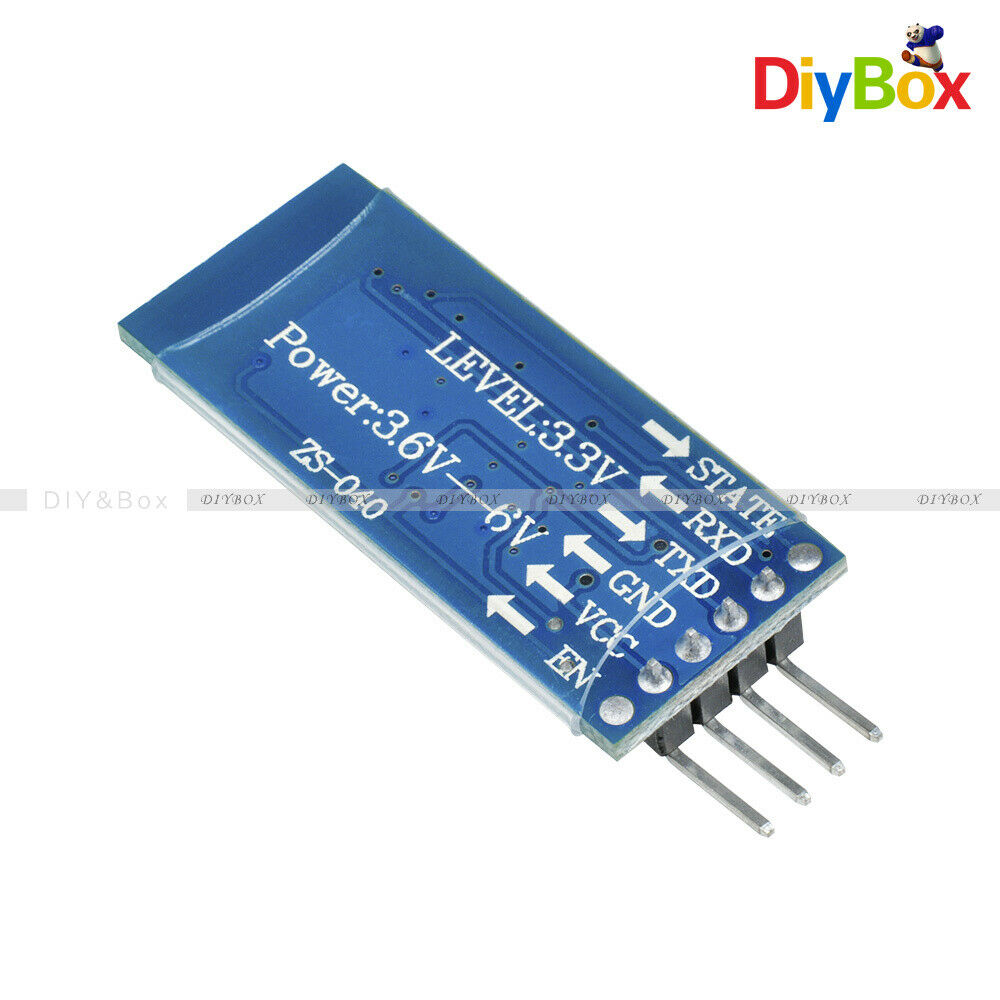 10PCS 4Pin HC-06 RS232 Wireless Serial Bluetooth RF Transceiver Module Wackplane