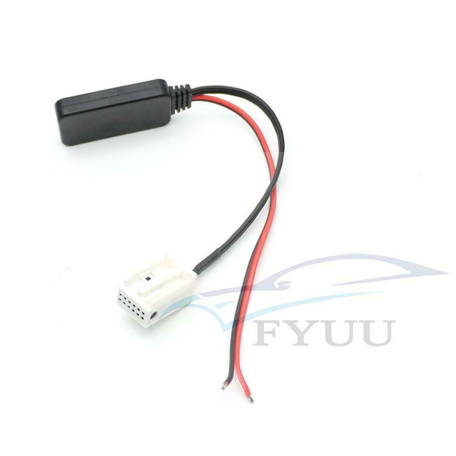 12Pin 12V Bluetooth 4.0 Audio Adapter Aux Cable For BMW E60 04-10 E63 E64 E61