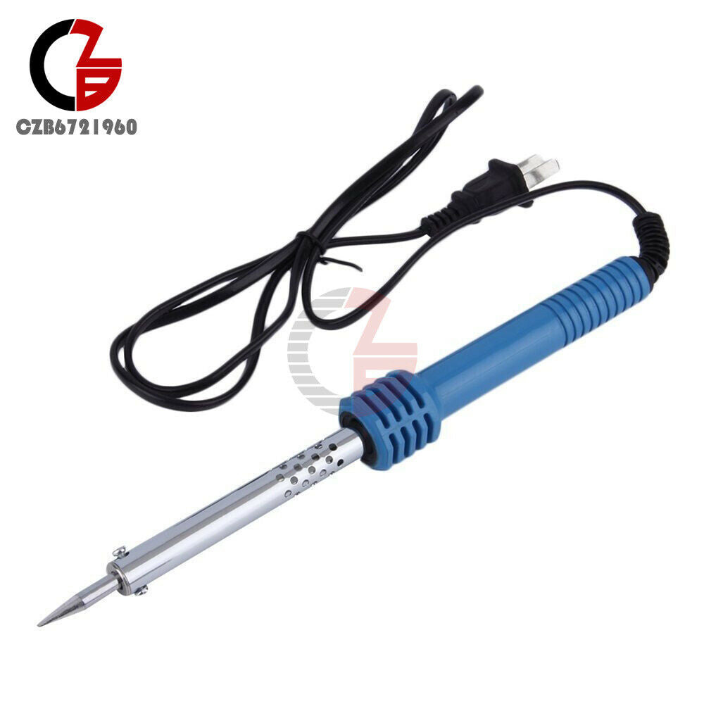 110V 60W 14 in 1 Electric Soldering Tools Kits Set Iron Stand Desoldering Pump