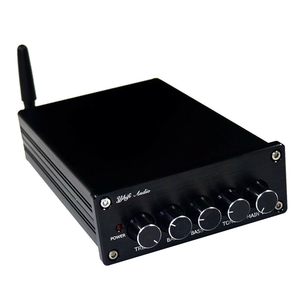 Portable HiFi Amplifier, 2x50W+100W TPA3116 2.1 Bluetooth 4.2 HiFi Amplifier