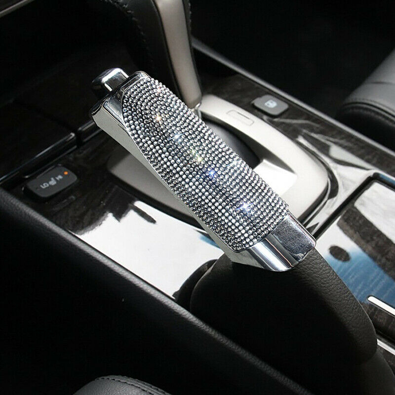 1PCS Bling Crystal Design Car Handbrake Cover Sleeve Protector Auto SUV Vehicle