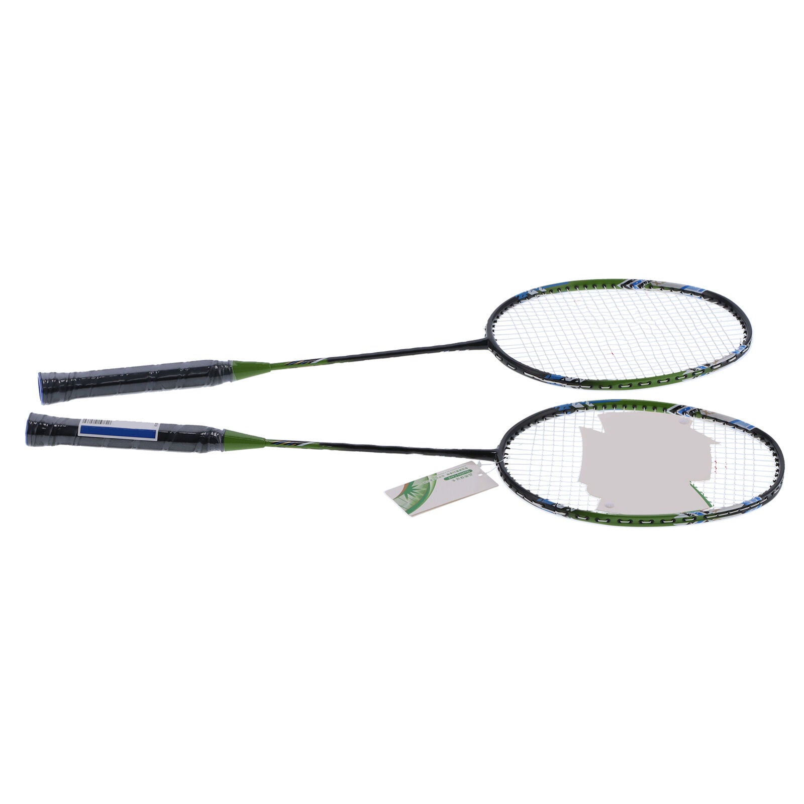Adults 2 Player Badminton Racquets Set Lightweight Double Rackets Training Set