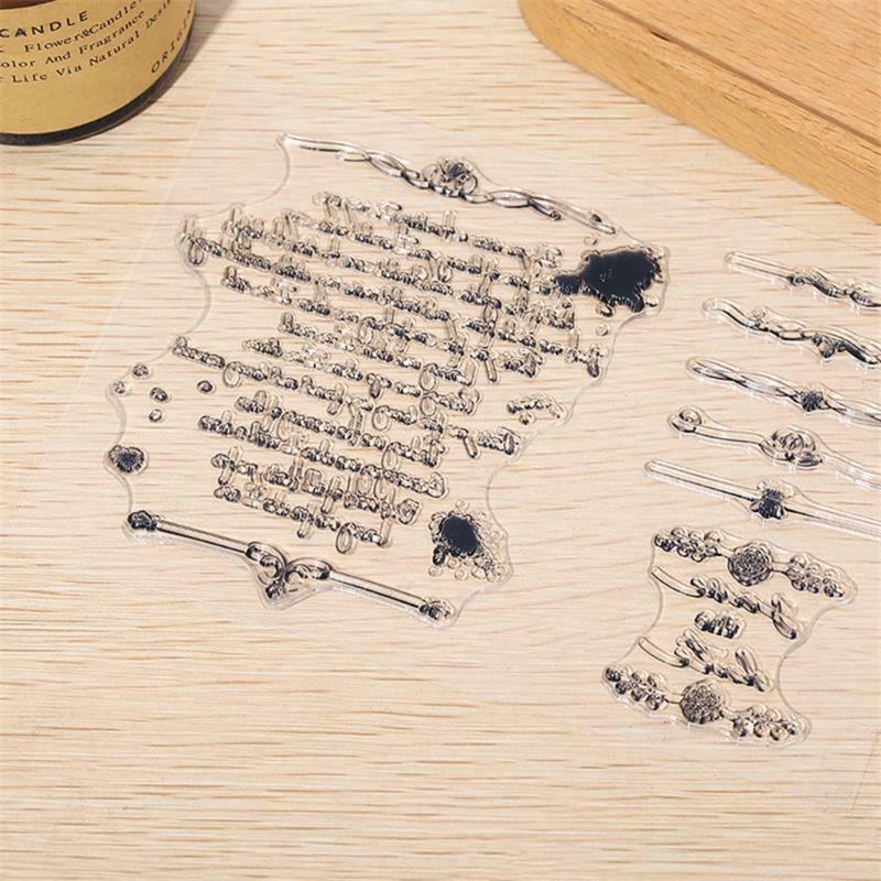 Love Poems Silicone Clear Seal Stamp DIY Scrapbooking Emboss Photo Album Decor