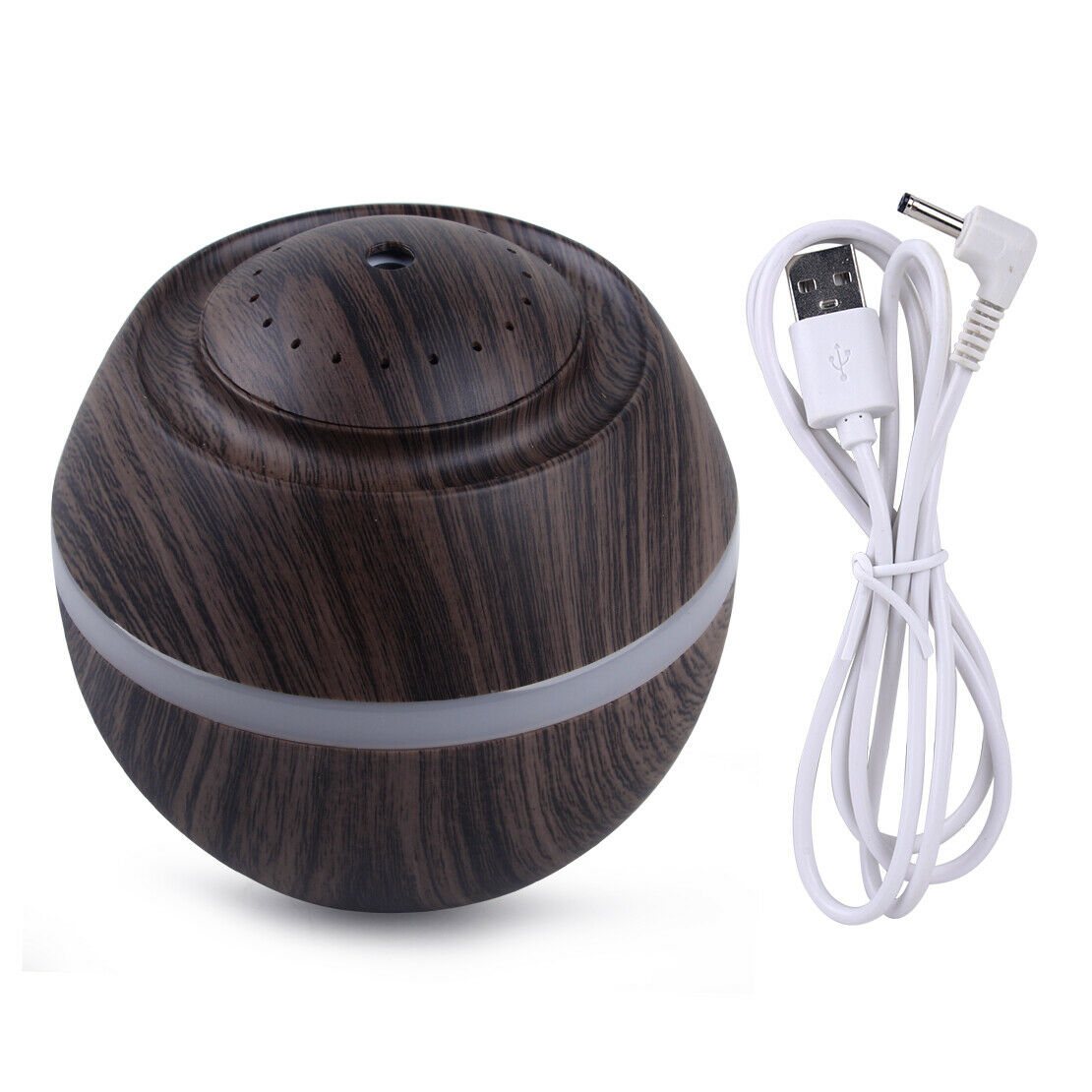 Wooden texture USB LED Air Ultrasonic Humidifier Purifier Aroma Diffuser An