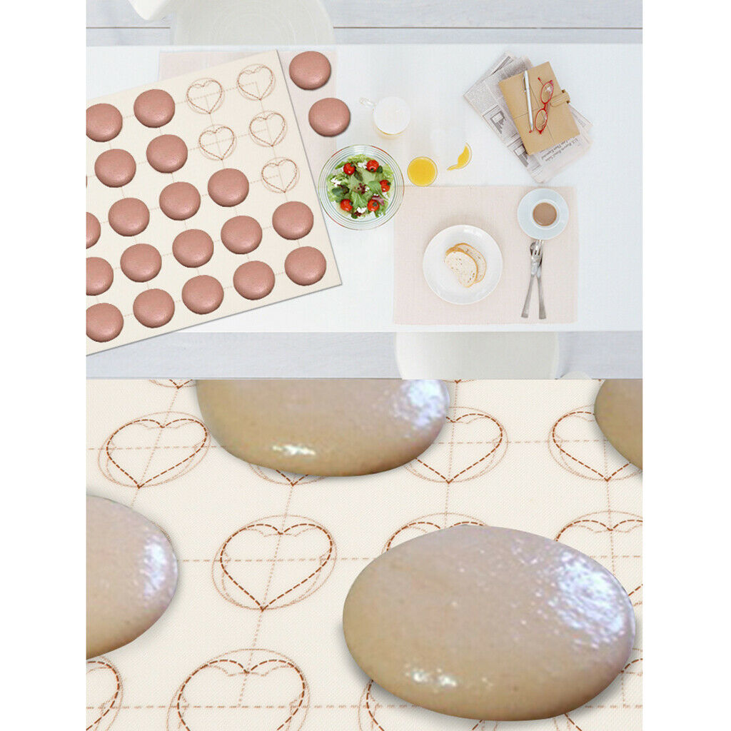 Reusable Silicone Cooking Mat For Baked And Macaroon Bread