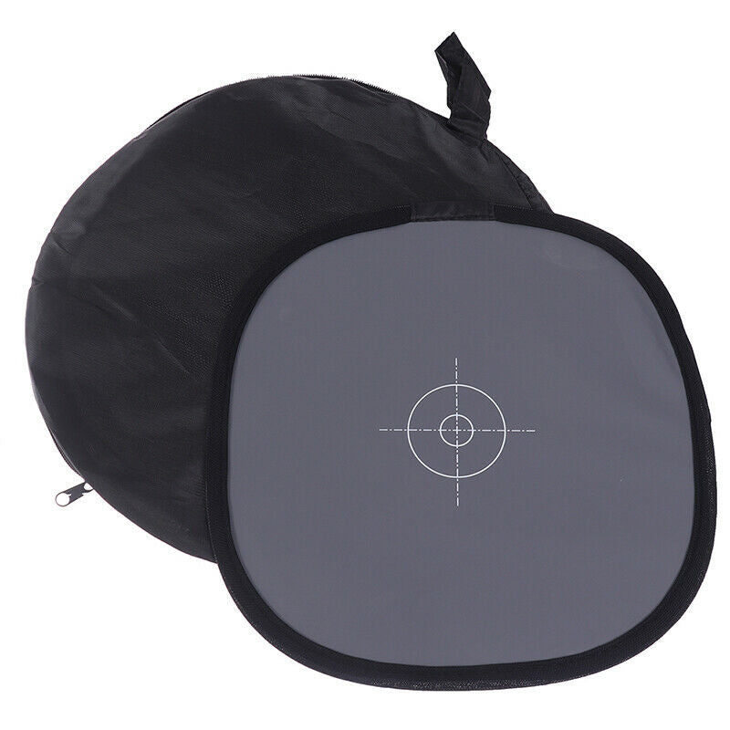 30CM Gray Card Light Reflector White Balance Double Face Focusing BoardS GjJ XC