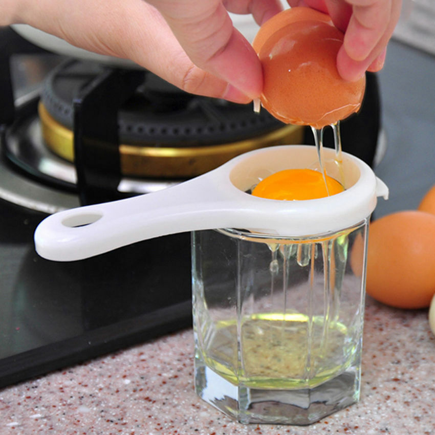 2X  Egg Seperator Separator Kitchen Cooking  Gadget Sieve Tool.l8