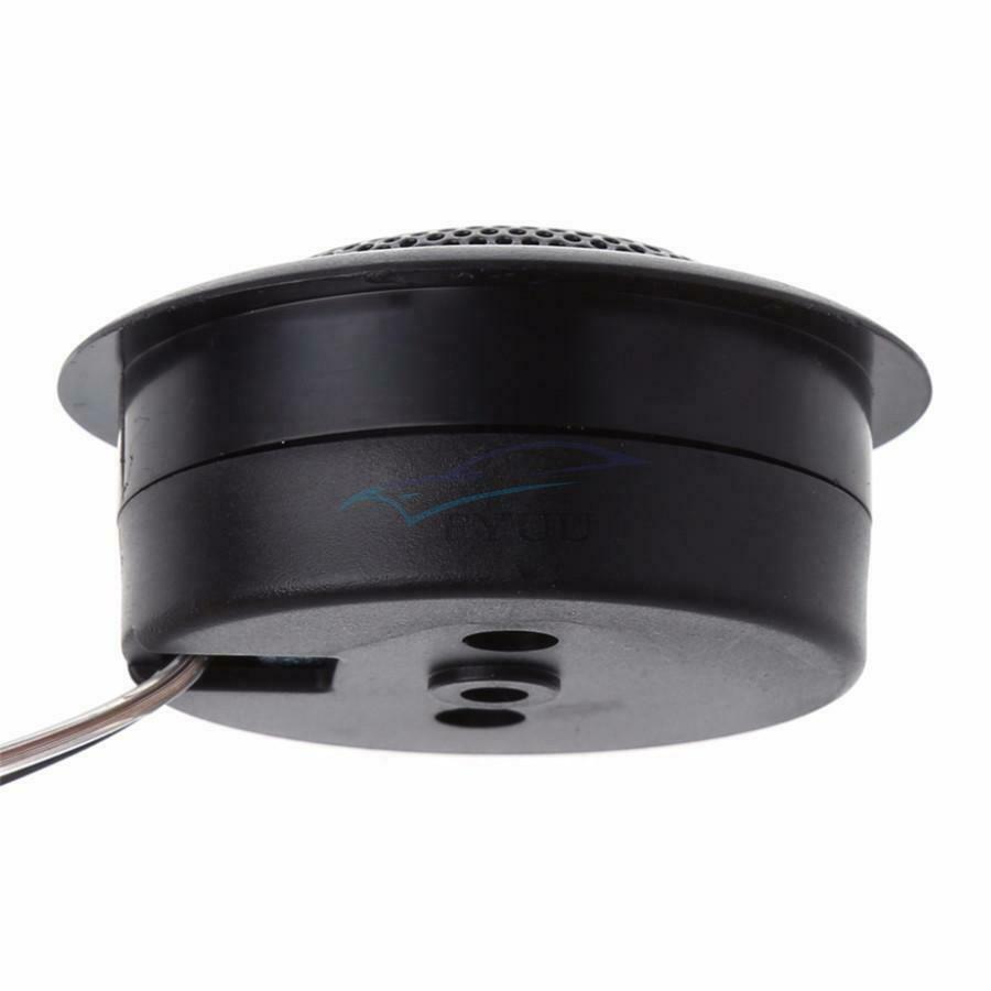 1 Pair 200W APEI Diaphragm Black Automobile Stylish Decoration Stereo Tweeter