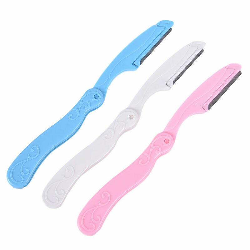 3Pcs/Set Portable Eyebrow Shaper Womens Grooming Shaver Shaping Safe Raz.l8