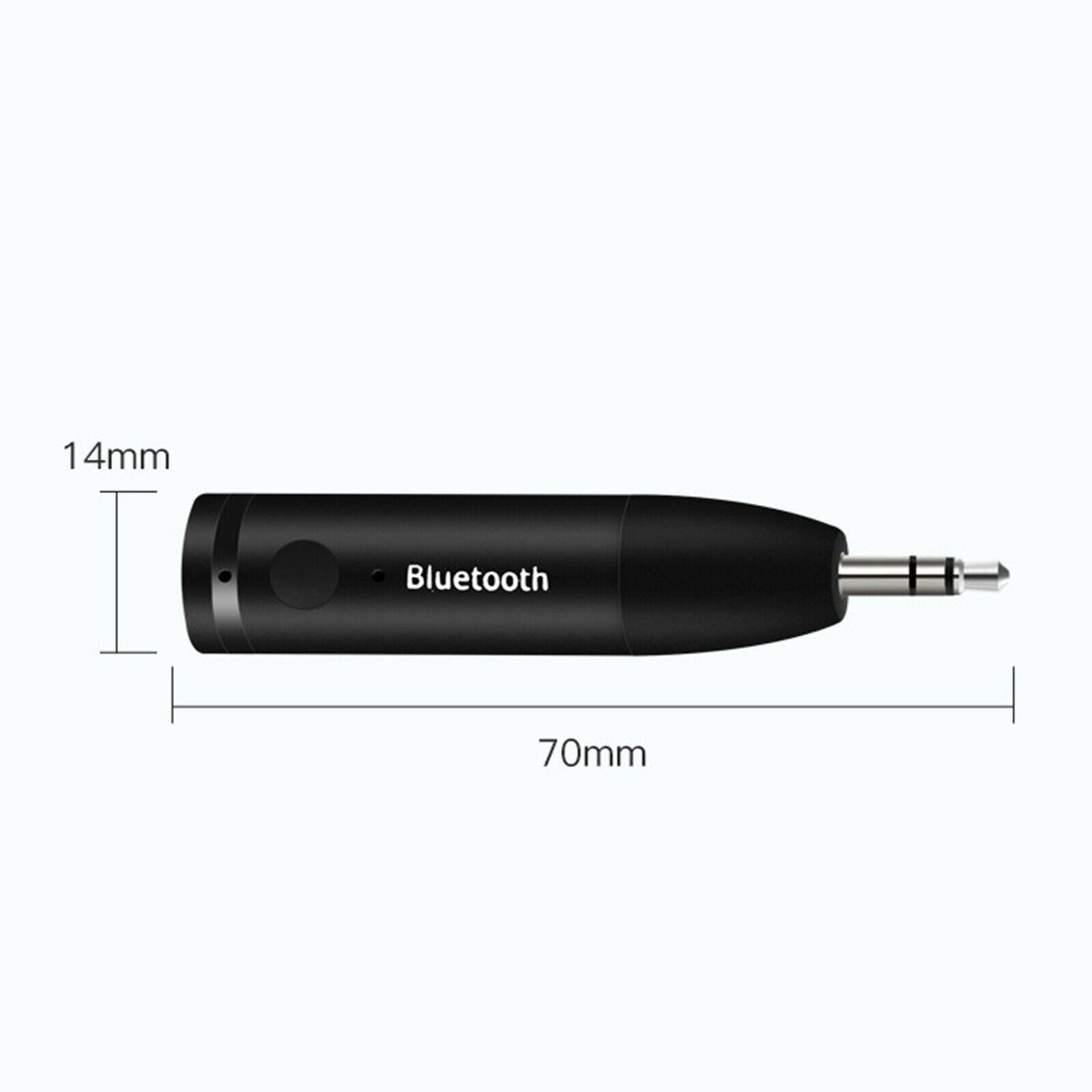 Portable Bluetooth V5.0 Receiver 3.5mm Jack for Car Home Stereo System