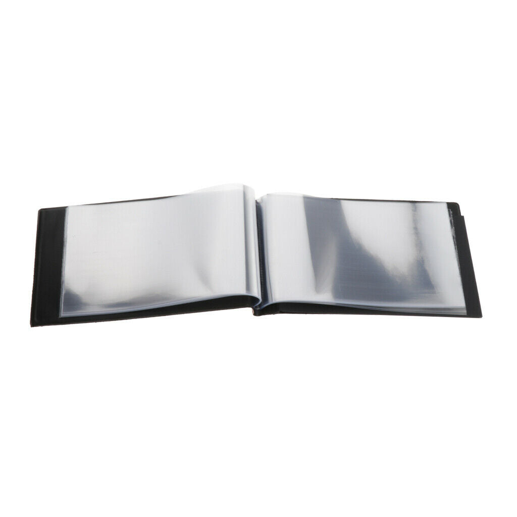 3pcs Banknote Collection Album Stamps Holder Collection PU Leather Red