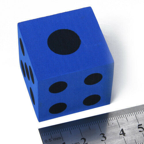 12 Pieces Mini Foam Colorful Dices for Children Kids Educational Fun Prize
