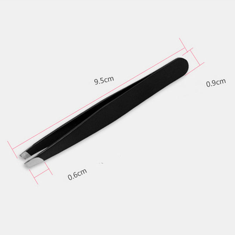 Useful Women Professional Eyebrow Tweezers Hair Slanted Stainless Steel Tweezer