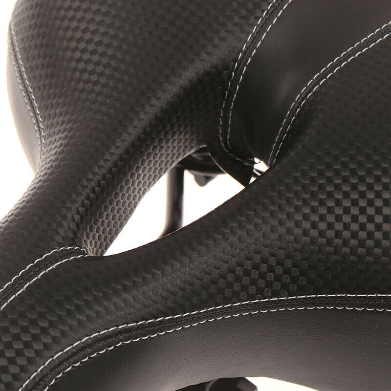 Wide Big Bicycle Saddle Seat Big Bum Soft Extra Comfort Cushion Pad Sprung GJDD