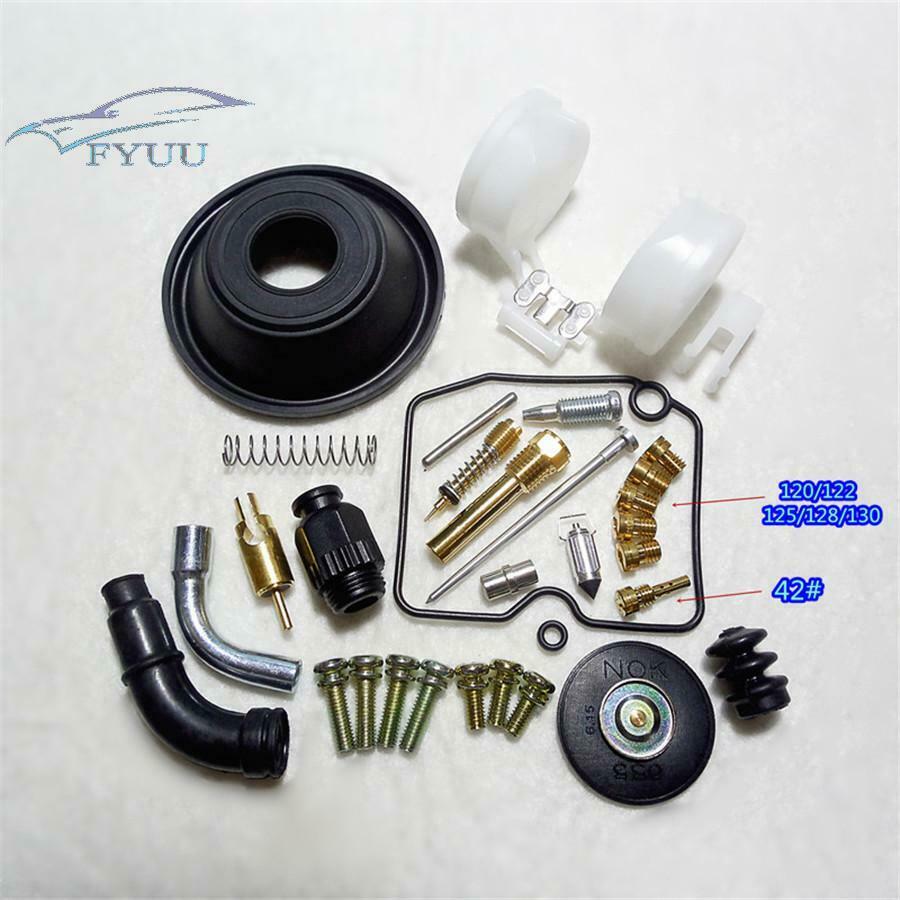 For  Kawasaki Vulcan Vn400 95-04 Carburetor Repair KitConfigure Membrane Float