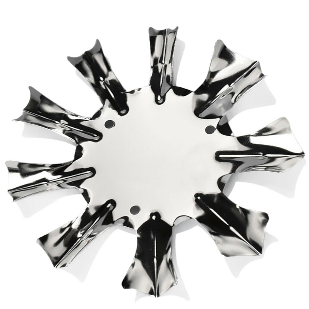 4x Stainless Steel Smile Line Trimmer French Nail Art Trimming Stencil Forms
