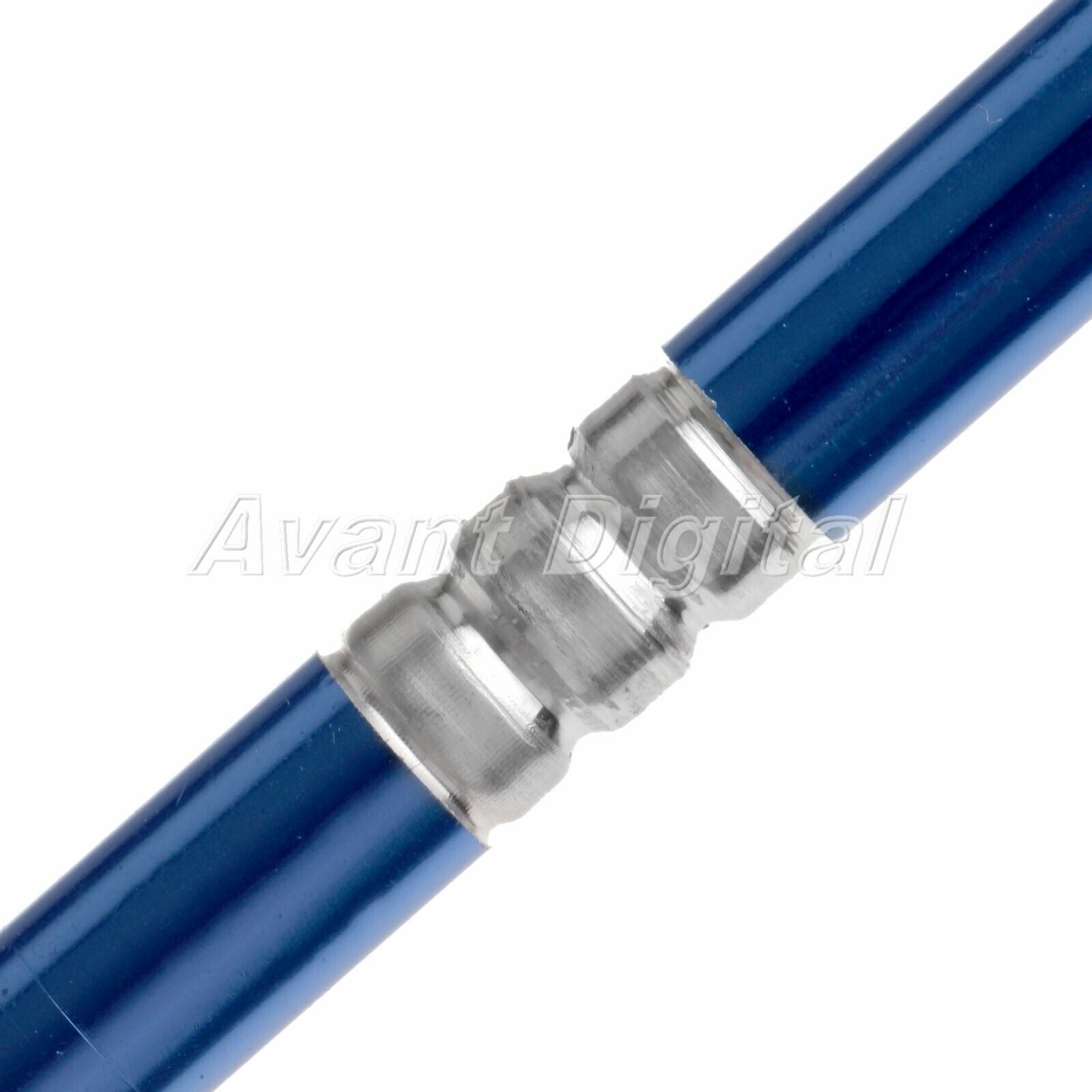 10pc 18Pin Bevel Blades Needles Permanent Eye Makeup Tool Manual Tattoo Pen Blue