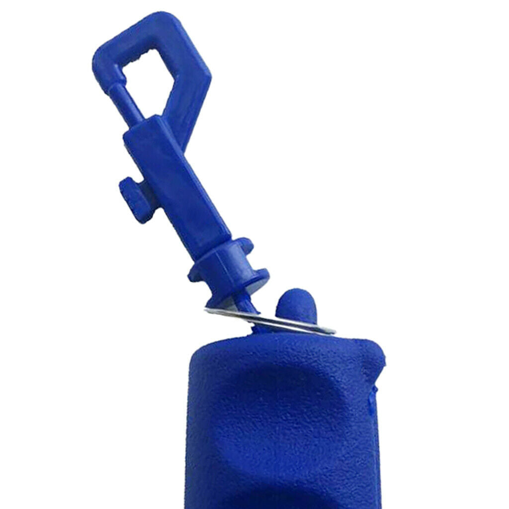 2Pcs Archery Arrow Puller Gripper Rubber Arrow Puller Pulling Black + Blue