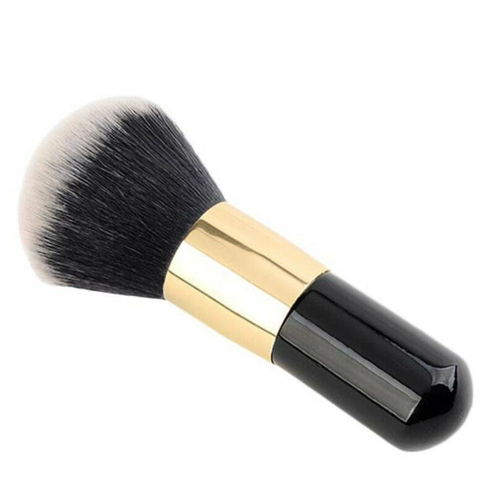 Large Black Soft Powder Big Blush Flame Brush Foundation Makeup Beauty Tool