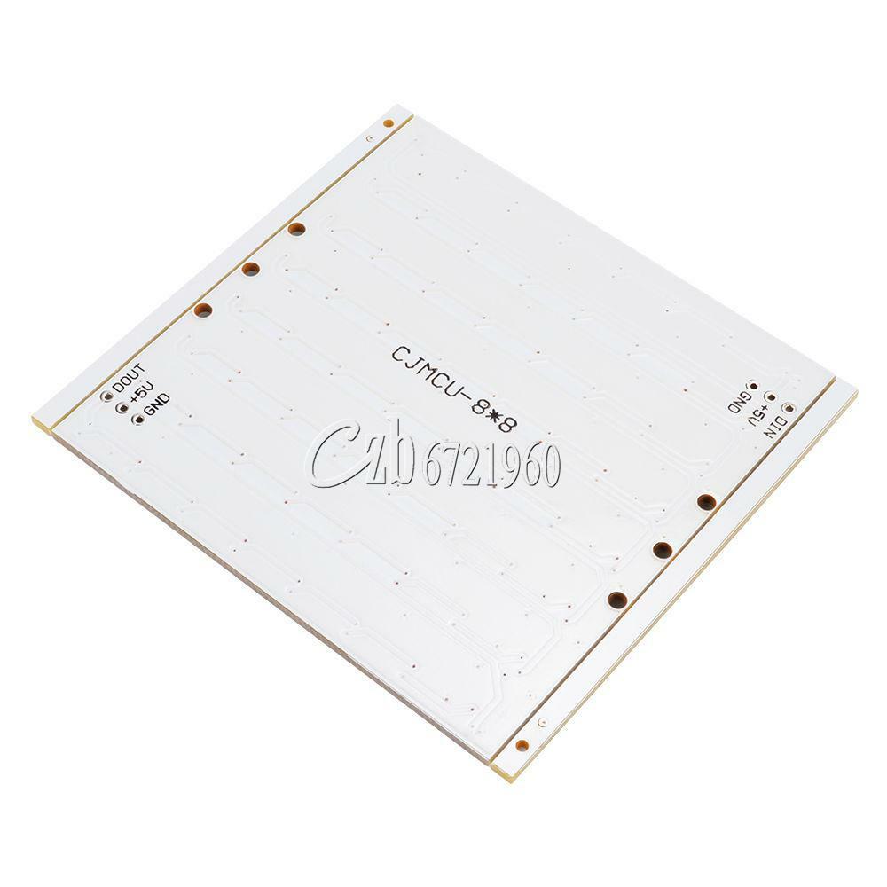 8x8 64-Bit Full Color WS2812B 5050 RGB LED Lamp Panel Light for Arduino OS857