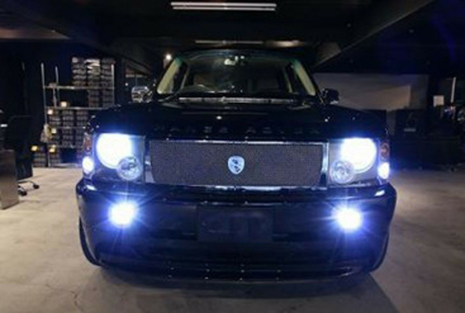 2*HB3 9005 High Power SMD X16 6000K 80W LED Projector Lens Fog DRL Light Bulb