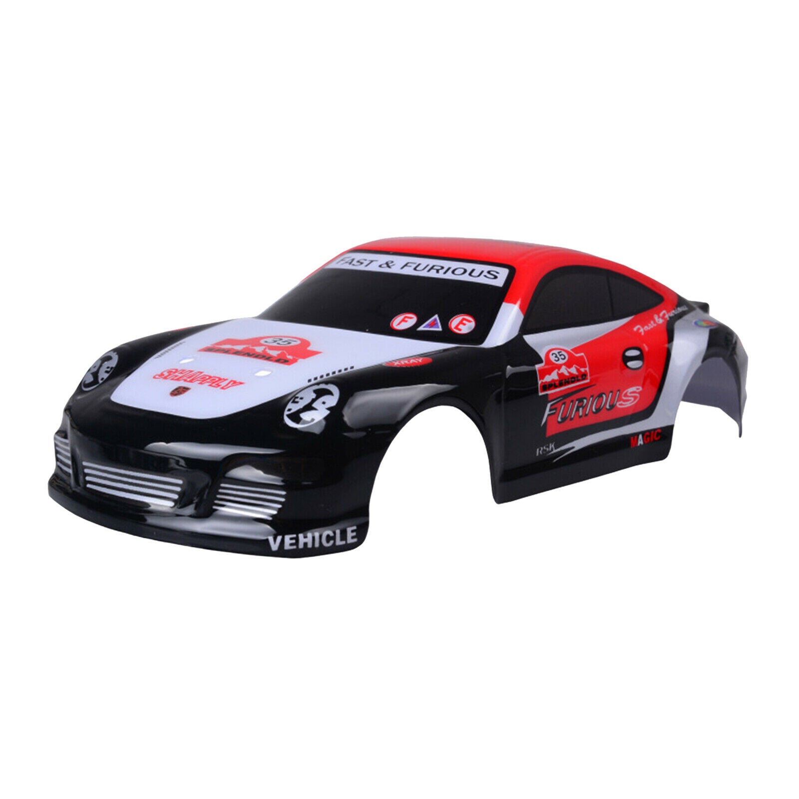 Plastic 1/28 Body Shell RC Vehicles Spare Parts Upgrade Modification Parts