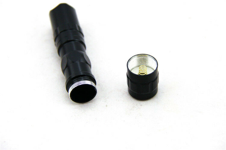 Black Color 3W 1AA Mini Flashlight Small Outdoor Flashlight Police LED