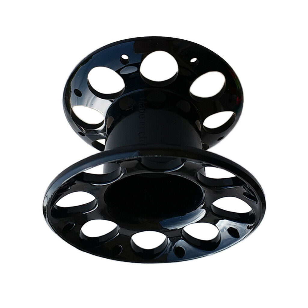 2pcs Diving Finger Spool Tech Dive Freediving Line Guide Holder Transparent Blue