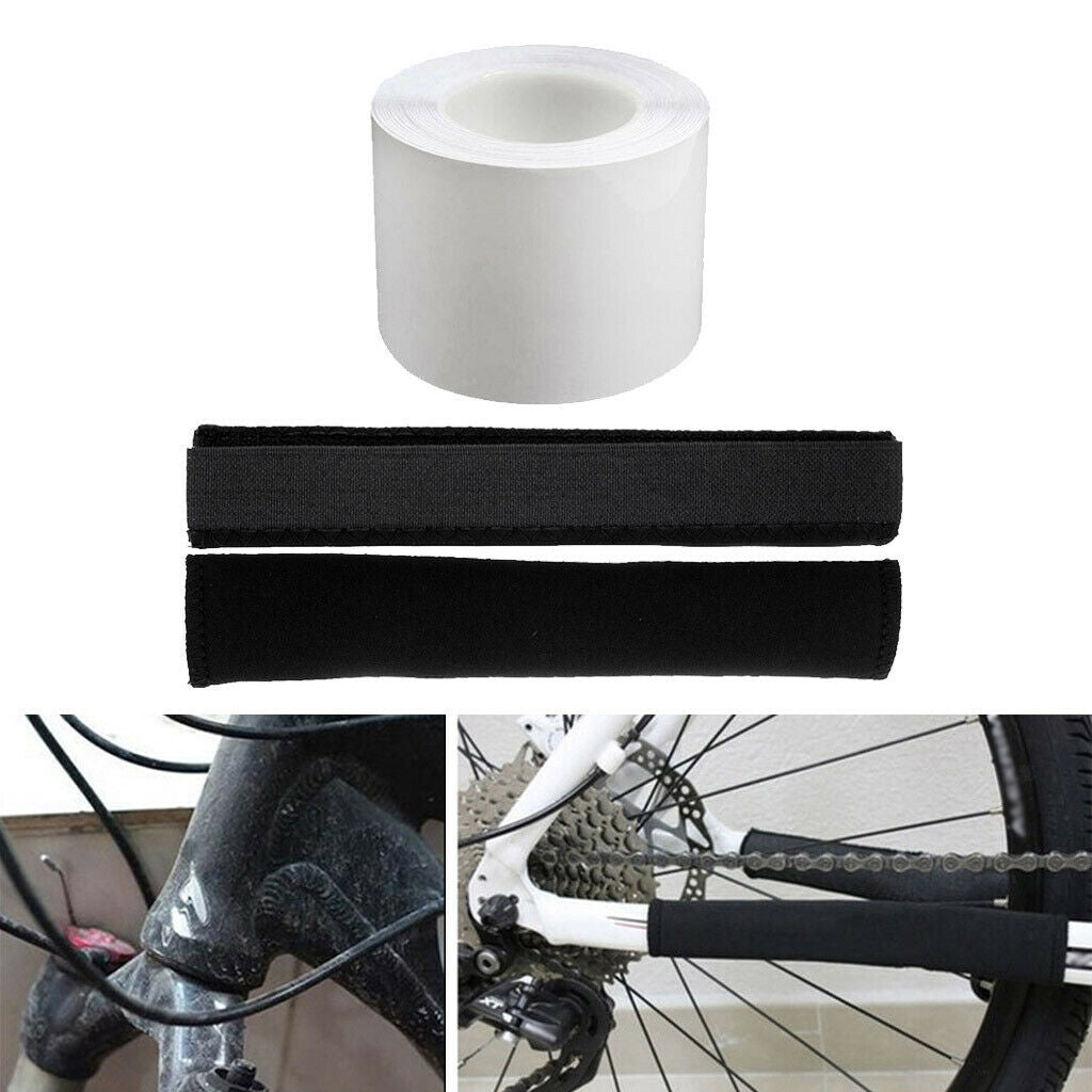 Bike Frame Protection Tape Film Stickers Chain Stay Protector Protective