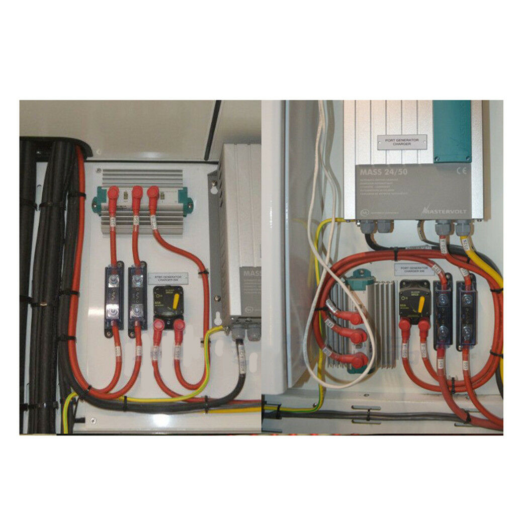 New Boat Marine Stainless Steel Bus-Bar Electrical Terminal Junction 6P 100A