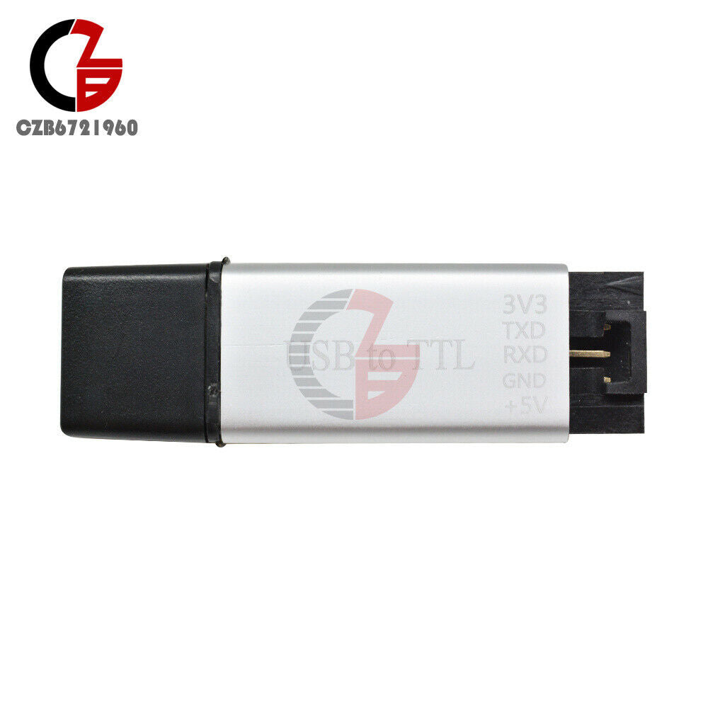 Metal Case USB 2.0 to TTL UART 5pin Serial Converter CP2102 STC Module