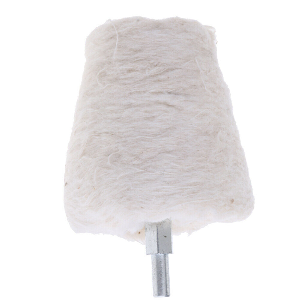 Polishing Buffing Wool Cotton wheel for Rotary Tool Accessory #6- 45x65mm
