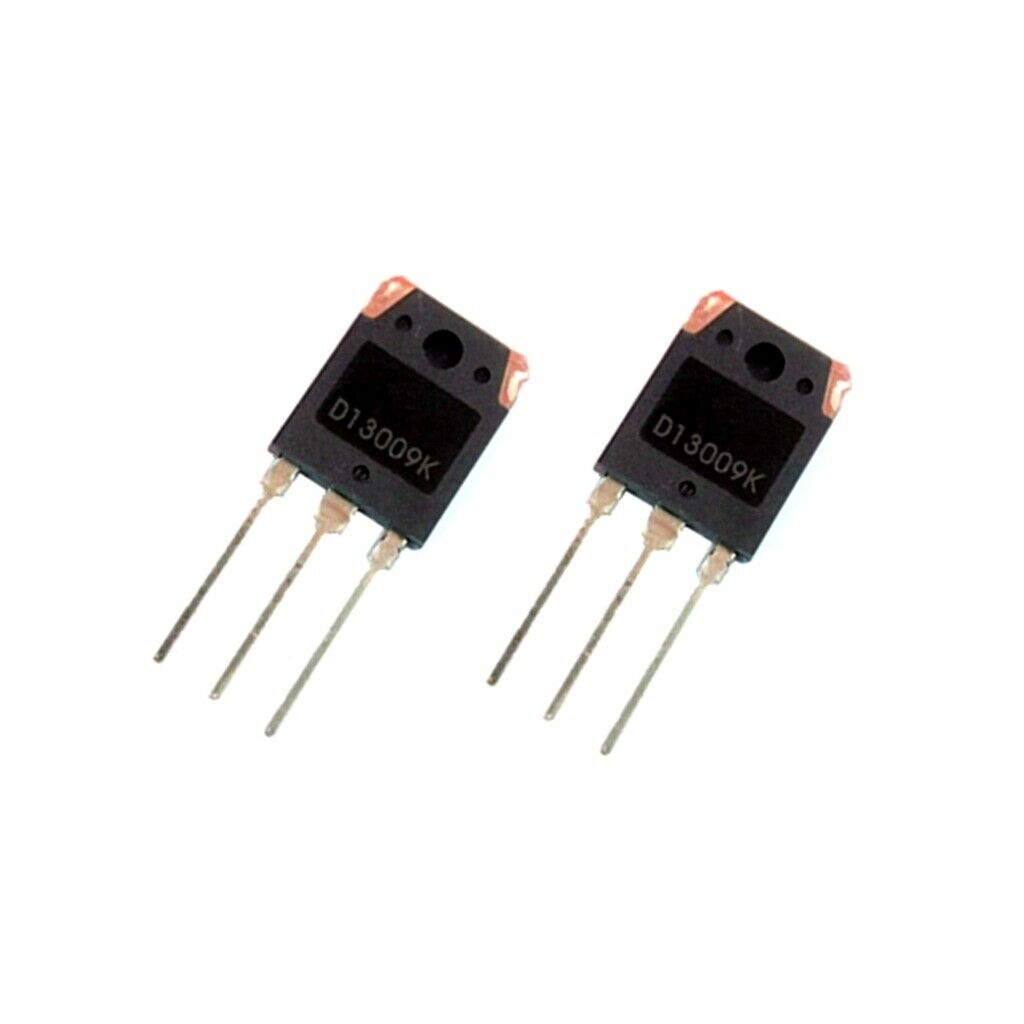 Set of 2 D13009K NPN Power Transistor 12A Linear Amplifier Switching TO-220