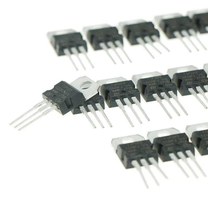 25Pcs TIP122 100V 5A DIP Power Transistor for General Purpose Amplifier B.l8