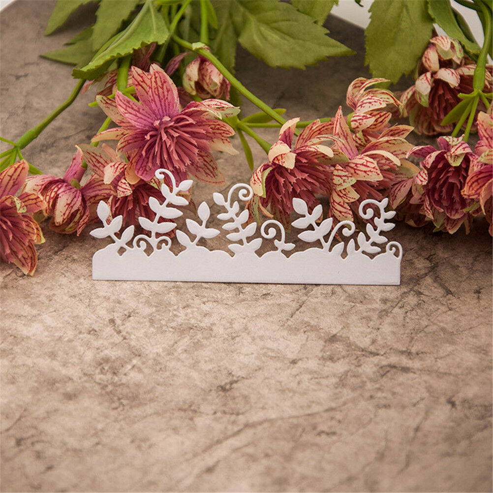 DIY Metal Grass Cutting Dies Template Scrapbook Embossing Paper Card Albu.l8