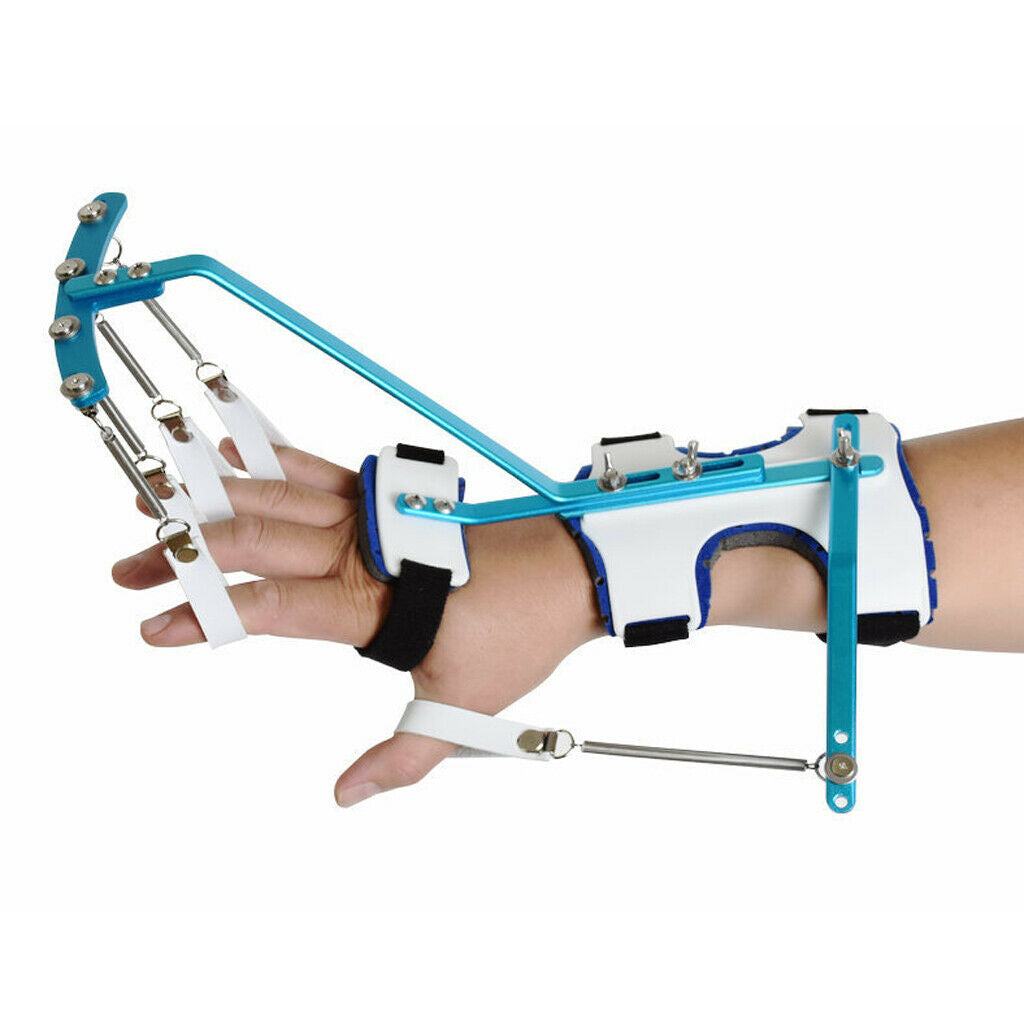 Adjustable Finger Hand Exerciser Trainer Support for Stroke Hemiplegia