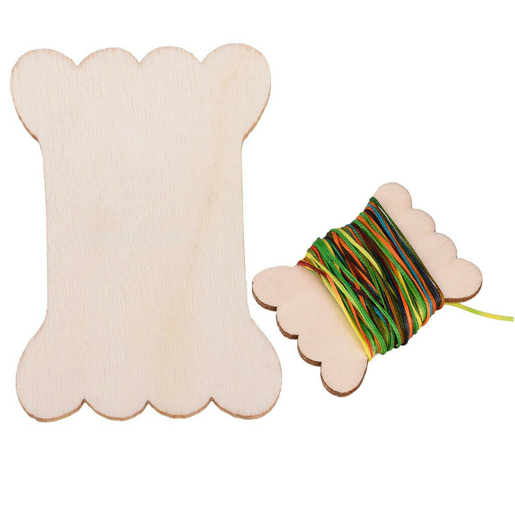20 Pack Embroidery Floss Thread Bobbin DIY Tool Holder Sewing Accessories