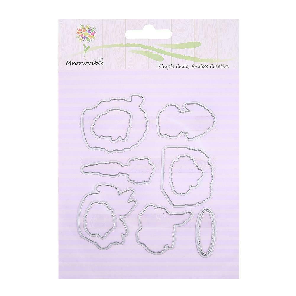 Metal Cutting Dies Stencil Scrapbooking Rabbit Stamp Embossing Paper Cards @