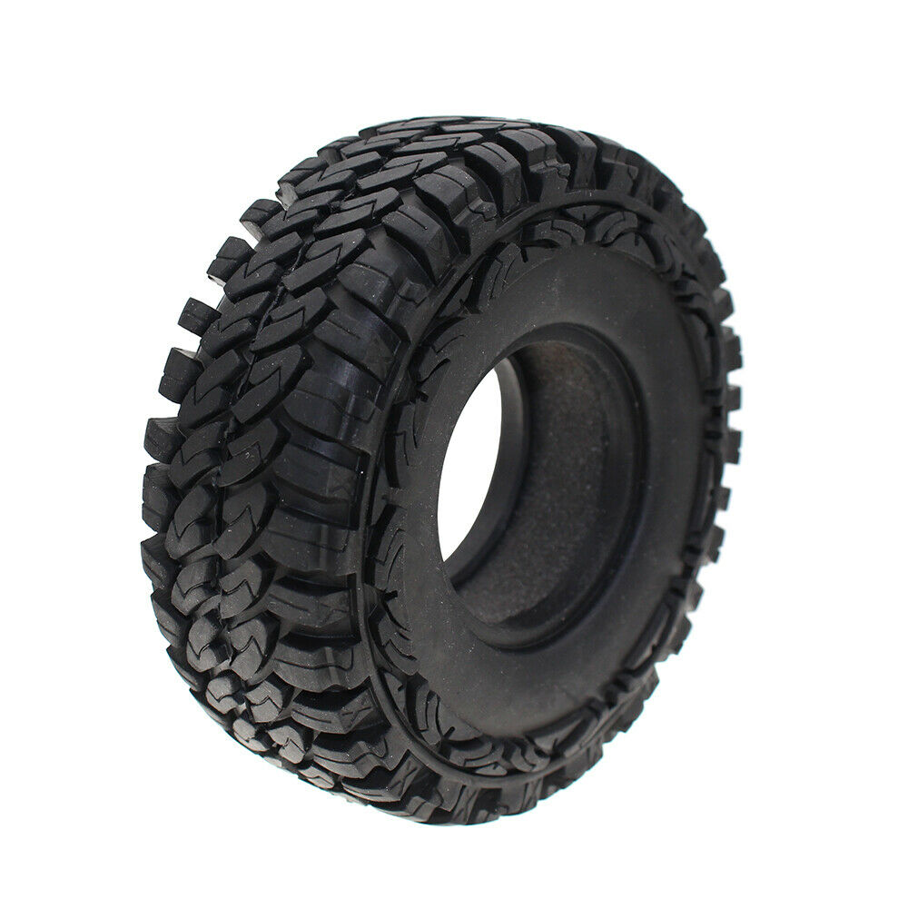 2Pcs 114mm Rubber Tires 1.9" Tyre Wheel for 1/10 Rock Crawler Truck Cars DIY New