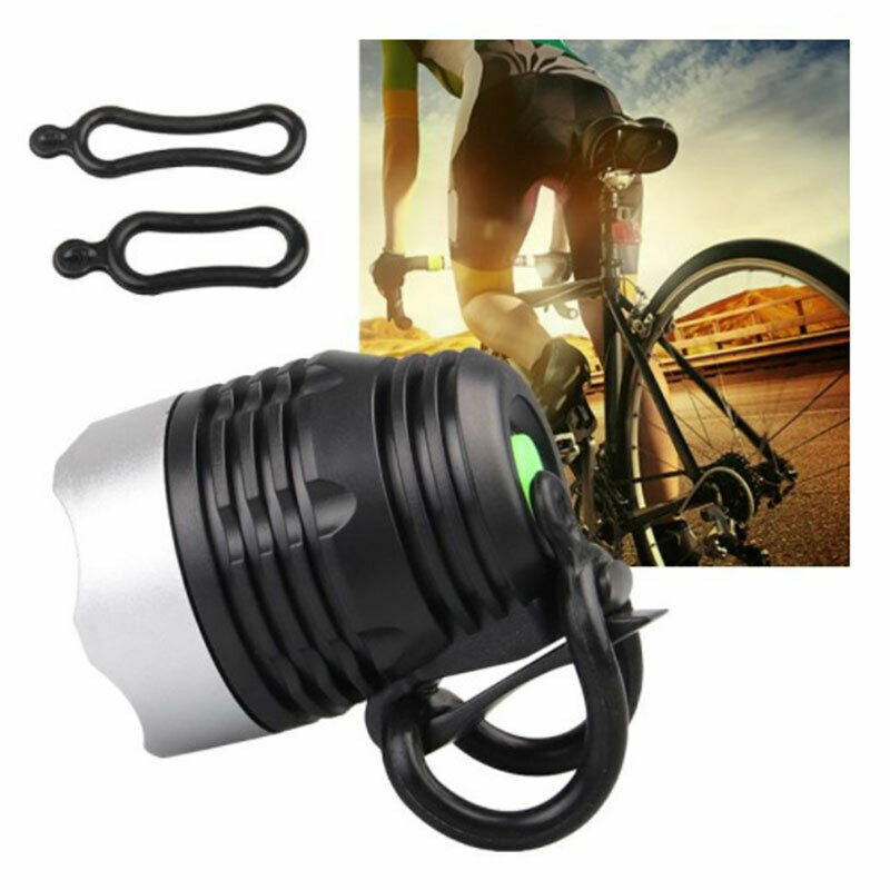 Silicone Rubber Band Ring Headlight Rear Lamp Torch Holder Bicycle Light .l8