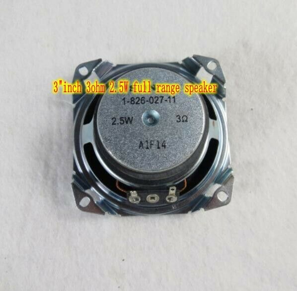 2pcs 3"inch 3Ω 2.5W full range speaker Loudspeaker 3ohm Audio Parts For SONY