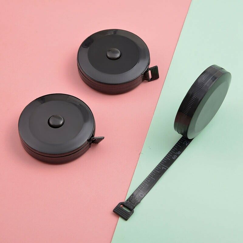 60-Inch 1.5M Soft Retractable Tape Measure, Pocket, Body Tailor Sewing Craft TO8