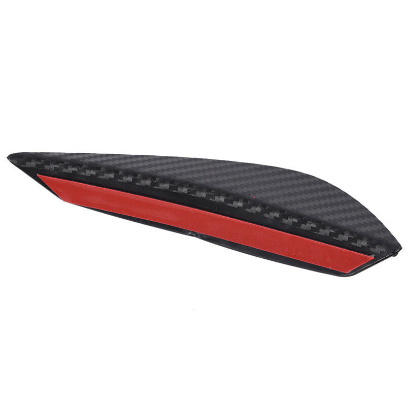 4× Carbon Fiber Car Front Bumper Splitter Fin Spoiler Canards Exterior Bod.l8