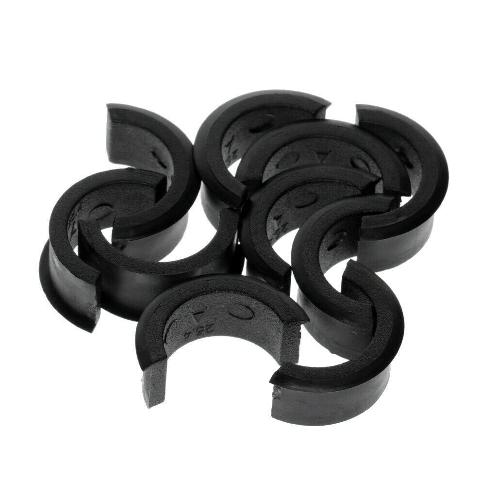 5 pairs of plastic bicycle handlebar brackets Conversion Extender Spacer 12x25.4