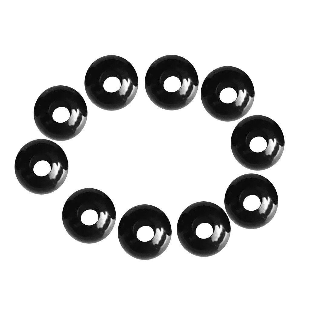 10x Shock Cord Ball Stopper Lock End Toggle Buckle for Elastic Rope Shoelace