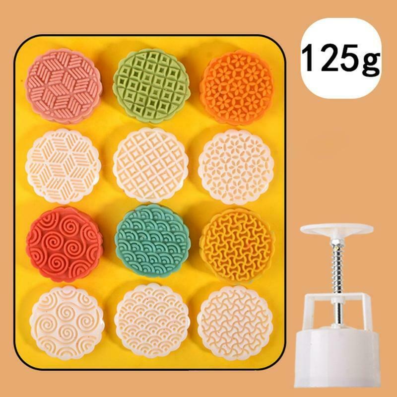 125g Japanese-Style Stamp Pastry Mooncake Mold Thickness Durable Baking Tool