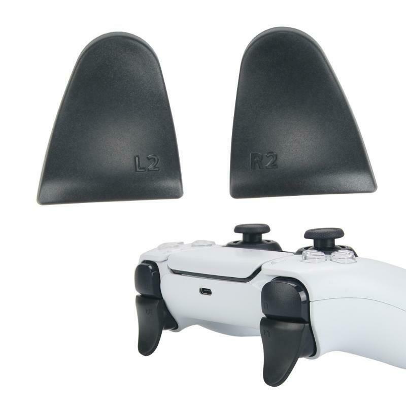 1 Pair L2 R2 Trigger Button Extenders Anti-slip Thumbstick for PS5 Controller